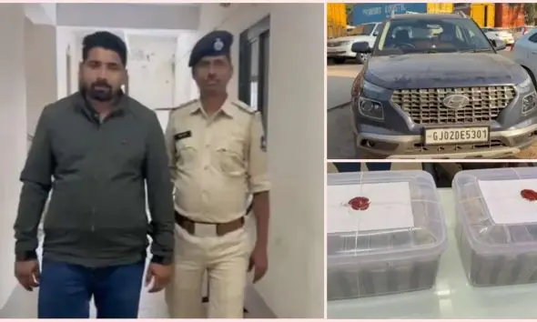 શામળાજી ચેકપોસ્ટ પર મોટી સફળતા: રાજસ્થાનથી ગુજરાતમાં પ્રવેશતી વેન્યૂ કારમાંથી 1 કરોડ 5 લાખ રોકડા ઝડપાયા