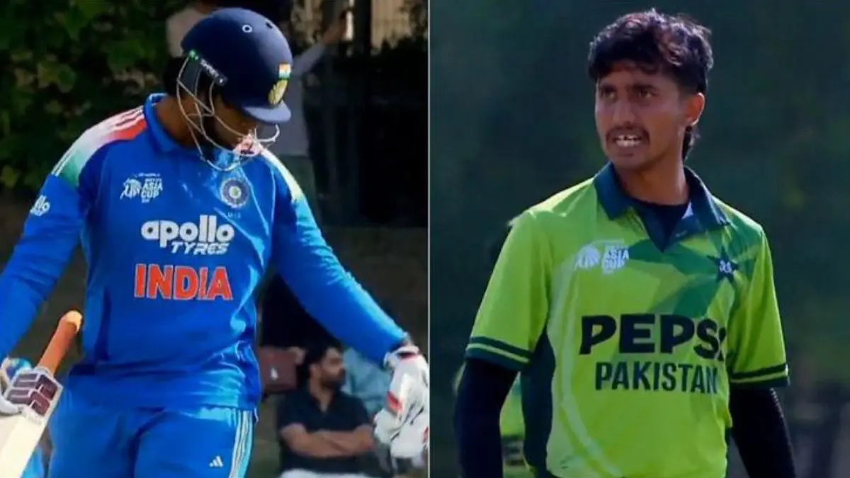 IND vs PAK Final: આ શું જૂતા તરફ ઈશારો? આઉટ થતાં જ ભડક્યો વૈભવ સૂર્યવંશી