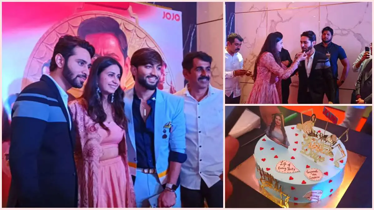 kinjal-dave-and-dhruvin-shahs-heart-shaped-cake-photos-viral-652176