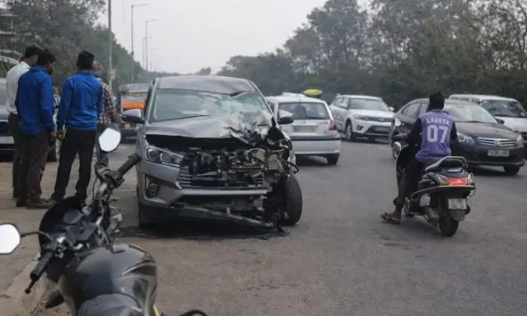 અંકલેશ્વરના પાનોલી નજીક સર્જાયો અકસ્માત; કાર અને બાઈક સામસામે અથડાયા, બે યુવકોના ઘટનાસ્થળે જ મોત