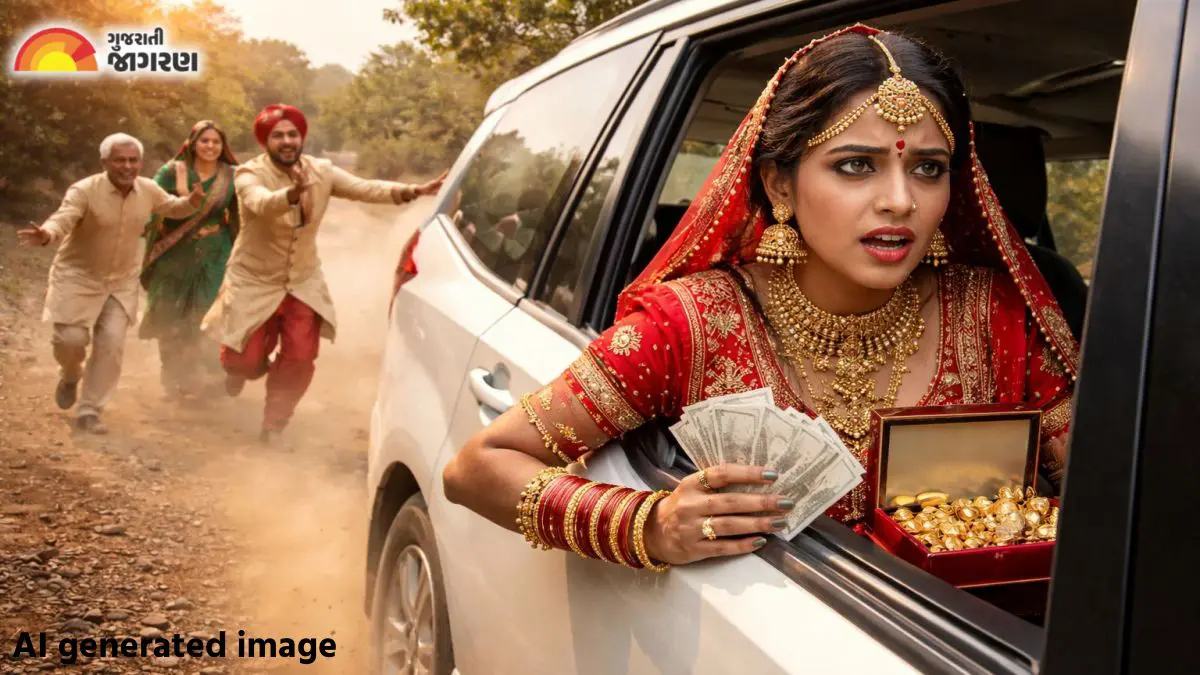 ગાંધીનગરનો યુવક બન્યો લૂંટેરી દુલ્હનનો ભોગ, લગ્નવિધિ પતાવી 11.30 લાખના દાગીના-રોકડ લઈને ફરાર