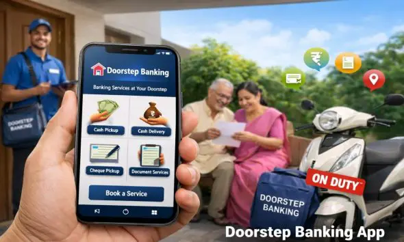 સીનિયર સિટીઝન્સ માટે મોટી રાહત: બેંકના ધક્કા ખાવાની જરૂર નથી, Doorstep Banking App થી ઘરે આવશે રોકડ