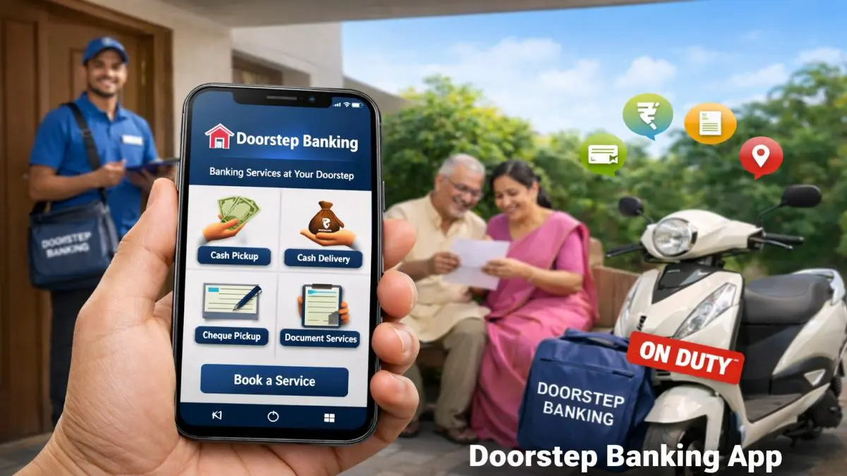 સીનિયર સિટીઝન્સ માટે મોટી રાહત: બેંકના ધક્કા ખાવાની જરૂર નથી, Doorstep Banking App થી ઘરે આવશે રોકડ