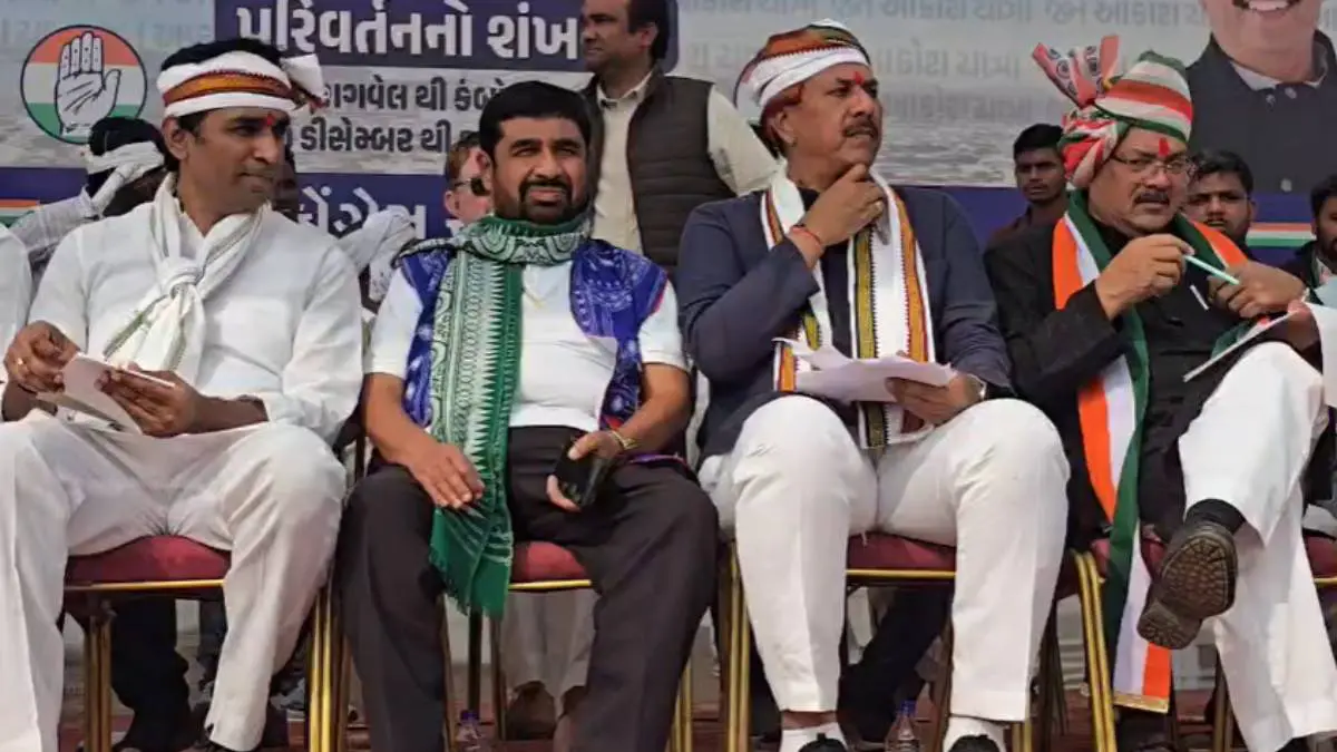 Dahod: ભાજપ સાથે છેડો ફાડનાર મહેશ વસાવાની નવી રાજકીય ઈનિંગ, અમિત ચાવડાની હાજરીમાં કોંગ્રેસમાં સામેલ