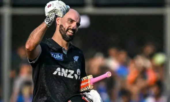 daryl-mitchell-created-history-in-indore-odi-became-the-first-batter-to-do-so-against-india