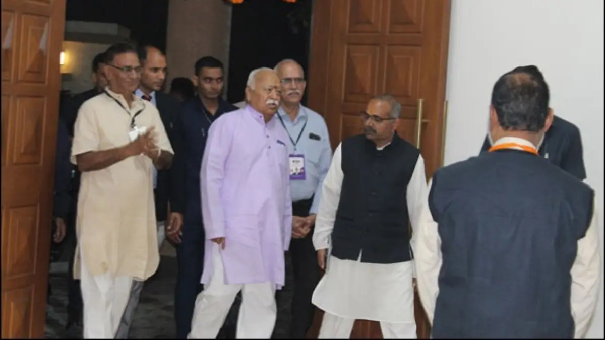 RSS સરસંઘચાલક મોહન ભાગવત રાજકોટની મુલાકાતે, ત્રણ દિવસ શ્રેણીબદ્ધ વાર્તાલાપ કરશે