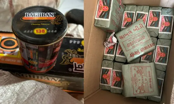 Amreli: રહેણાંક મકાનમાં ધમધમતી ડુપ્લિકેટ બીડી-તમાકું બનાવતી મિની ફેક્ટરી ઝડપાઈ, સંચાલકની ધરપકડ