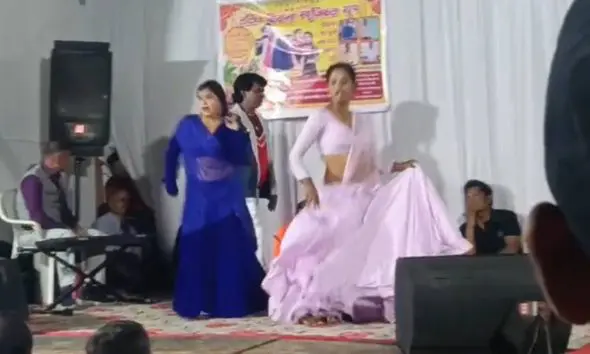 surat-news-vulgar-dance-performance-during-vasant-panchami-celebration-sparks-controversy