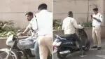 Special drive of traffic police in government offices in Ahmedabad, action will be taken against employees coming without helmet