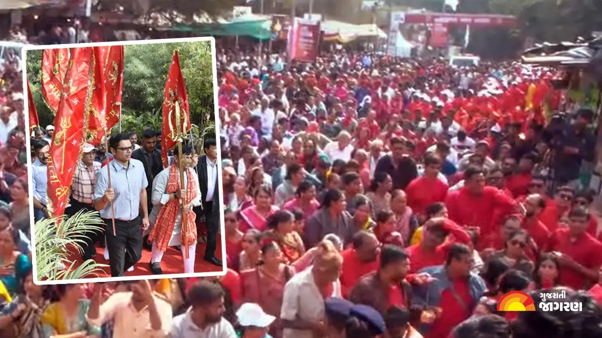 Ambaji Parikrama Mahotsav 2026: ગબ્બરની તળેટીમાં ભક્તિનો મહાસાગર; અંબાજીમાં ત્રિદિવસીય '51 શક્તિપીઠ પરિક્રમા મહોત્સવ-2026'નો પ્રારંભ