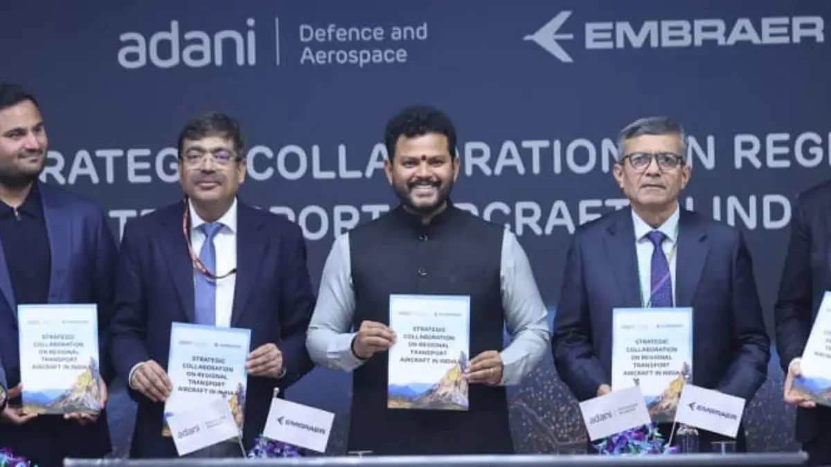 Aatmanirbhar Bharat: હવે ભારતમાં જ બનશે પેસેન્જર વિમાન, અદાણી ગ્રુપ અને એમ્બ્રેયર વચ્ચે ઐતિહાસિક સમજૂતી