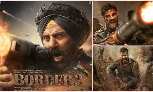 Border 2 Box Office Collection: બોર્ડર 2 એ માત્ર 2 દિવસમાં 5 ફિલ્મોના લાઈફટાઈમ રેકોર્ડ તોડ્યા, સની દેઓલનો જાદુ યથાવત