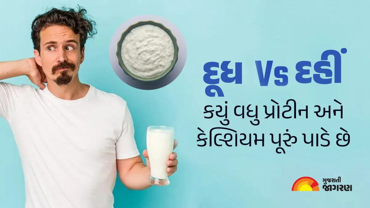 Milk vs Curd: કયું વધુ પ્રોટીન અને કેલ્શિયમ પૂરું પાડે છે? શિયાળામાં કયું સેવન વધુ ફાયદાકારક છે?