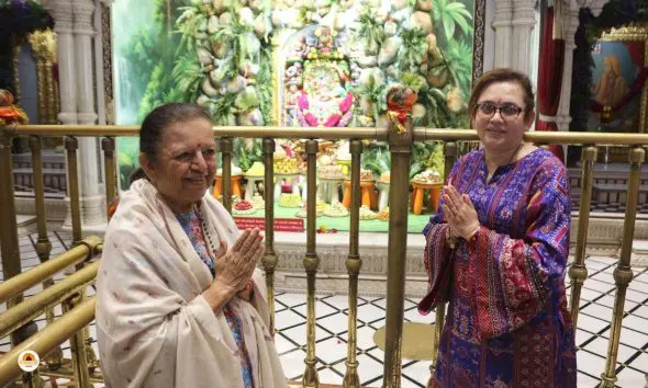 Salangpur Dham: મુકેશ અંબાણી બાદ હવે તેમના સાસુ અને સાળીએ સાળંગપુર હનુમાનજીના આશીર્વાદ લીધા, દાદાની વિશેષ પૂજા કરી