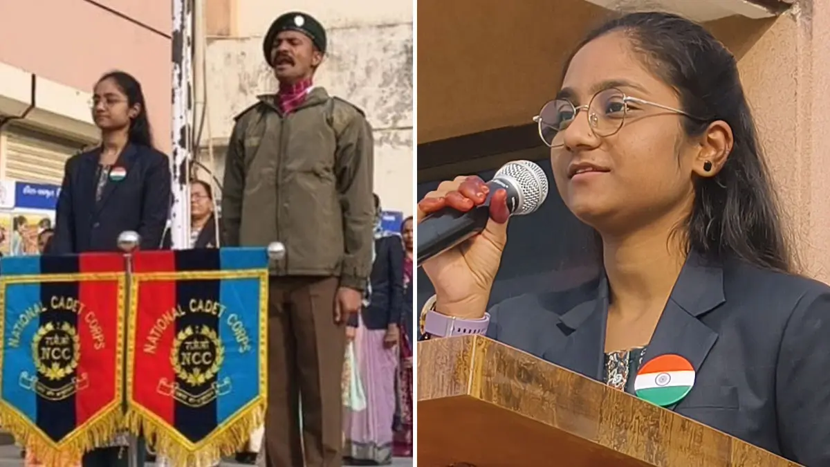 બનાસકાંઠાનું ગૌરવ: ગોળા ગામમાં ISROમાં આસિસ્ટન્ટ સાયન્ટિસ્ટ તરીકે પસંદગી પામનાર યુવતીના હસ્તે ધ્વજવંદન