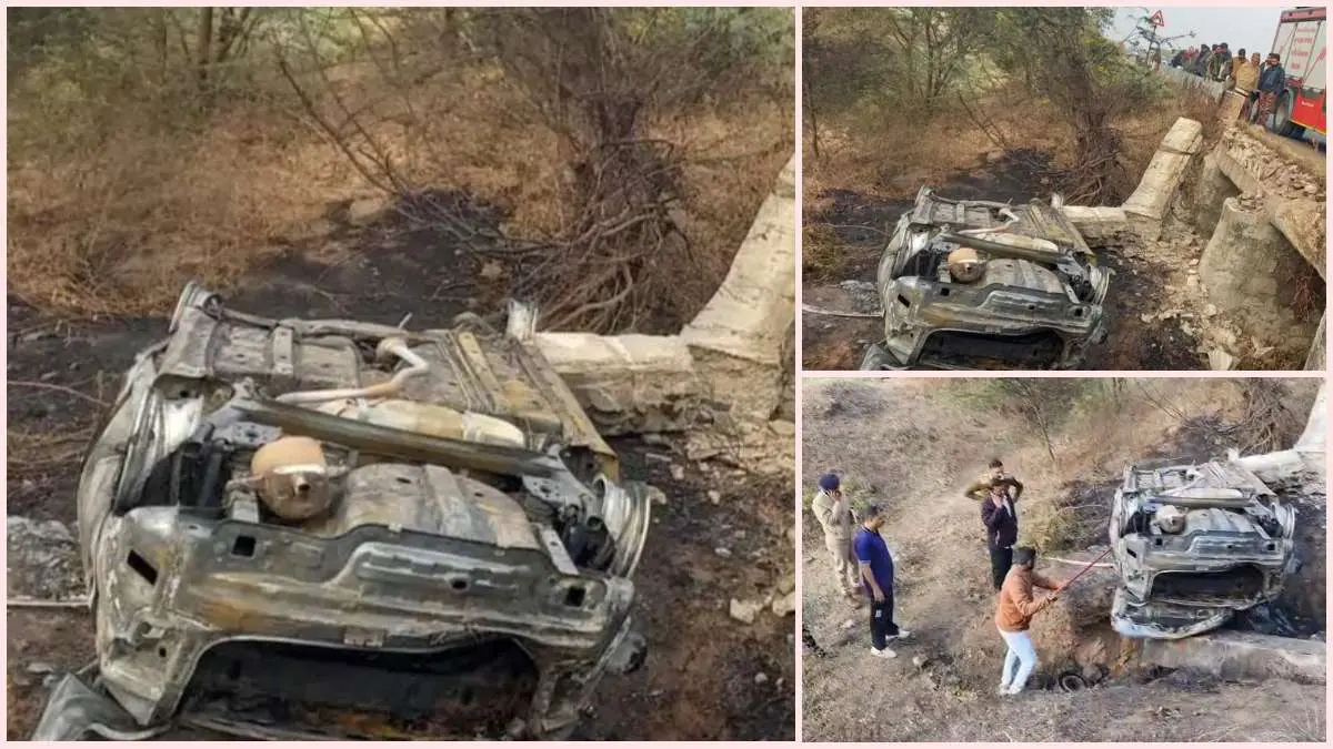 Rajkot Accient: પુત્રની બીમારીના સમાચાર સાંભળી દોડેલી માતાનો માર્ગમાં જ કરુણ અંત: ગોંડલ પાસે પુલ નીચે કાર ખાબકતા ૩ શિક્ષકો મોત થયા