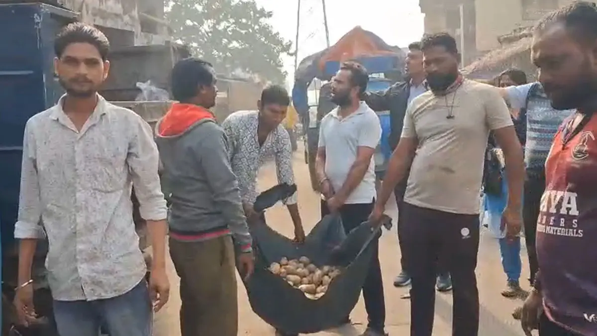 શું તમે તો આવી પાણીપુરી નથી આરોગી રહ્યાને? સુરતમાં પાંડેસરામાં આરોગ્ય વિભાગે સડેલા બટેકા અને અખાદ્ય તેલનો નાશ કર્યો