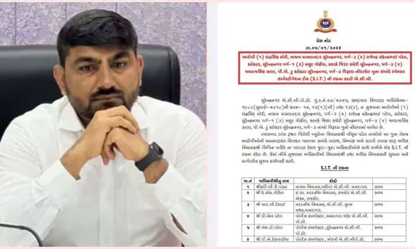 સુરેન્દ્રનગર જમીન કૌભાંડ: IAS રાજેન્દ્ર પટેલ સસ્પેન્ડ; ACB દ્વારા તપાસ માટે SITની રચના કરાઇ