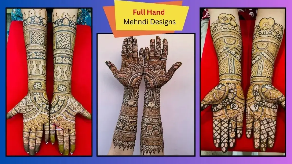 Full Hand Mehndi Designs 2026: આ 5 આકર્ષક ફુલ હેન્ડ બ્રાઇડલ મહેંદી ડિઝાઇનથી નિખારો તમારો લુક
