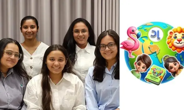 GUJiPEDiA: 'મને વ્હાલી મારી ગુજરાતી..', માતૃભાષાના જતન માટે હાઈ-પ્રોફાઈલ જૉબ છોડીને 5 દીકરીઓએ શરૂં કર્યું અનોખું સ્ટાર્ટઅપ