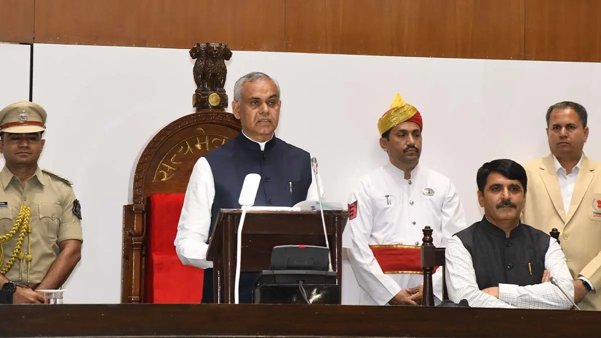 Gandhinagar: વિધાનસભા બજેટ સત્રના પ્રારંભે રાજ્યપાલ દેવવ્રતનું સંબોધન, 21 મિનિટમાં રાજ્યની વિકાસયાત્રા વર્ણવી