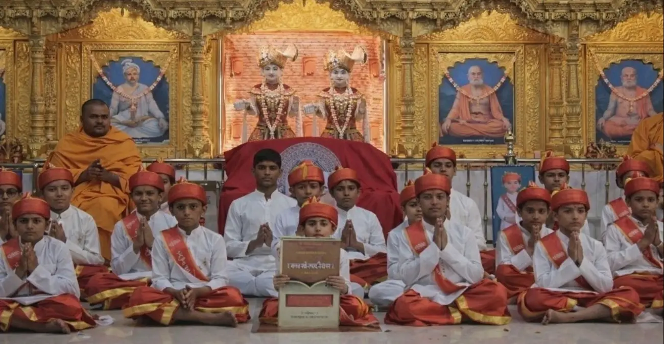 BAPS બાળ સત્સંગ મંડળ વેરાવળના 67 બાળકોએ વિશ્વ રેકોર્ડમાં નોંધાવ્યો ...