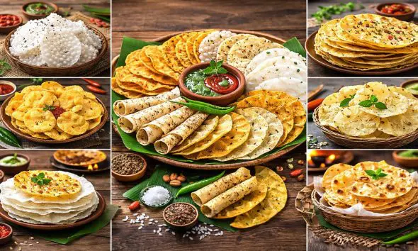 ઉનાળાની સીઝનમાં ઘરે જ બનાવો આ 4 પ્રકારના સ્વાદિષ્ટ પાપડ, વર્ષભર માણો મજા!