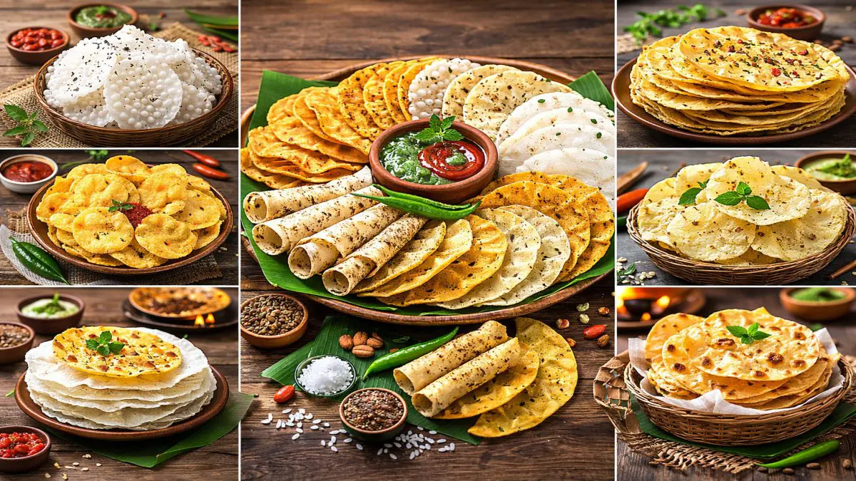 ઉનાળાની સીઝનમાં ઘરે જ બનાવો આ 4 પ્રકારના સ્વાદિષ્ટ પાપડ, વર્ષભર માણો મજા!