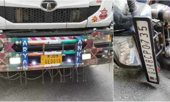 Gandhinagar: ચ-5 સર્કલ નજીક વહેલી સવારે અકસ્માત; ડમ્પર સાથે અથડાતા બાઈક ફંગોળાયું, જન્મદિને જ યુવકને કાળ ભરખી ગયો