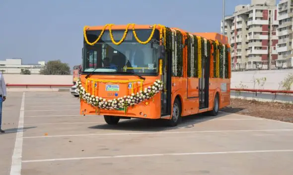ભાવનગરમાં 50 અત્યાધુનિક ઈલેક્ટ્રિક બસોનું લોકાર્પણ, PM મોદીએ આસામથી લીલી ઝંડી આપી