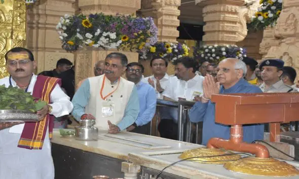 Mahashivratri: મુખ્યમંત્રી ભૂપેન્દ્ર પટેલએ મહાશિવરાત્રિના પાવન પર્વે પ્રથમ જ્યોતિર્લિંગ સોમનાથ મહાદેવના દર્શન કર્યાં