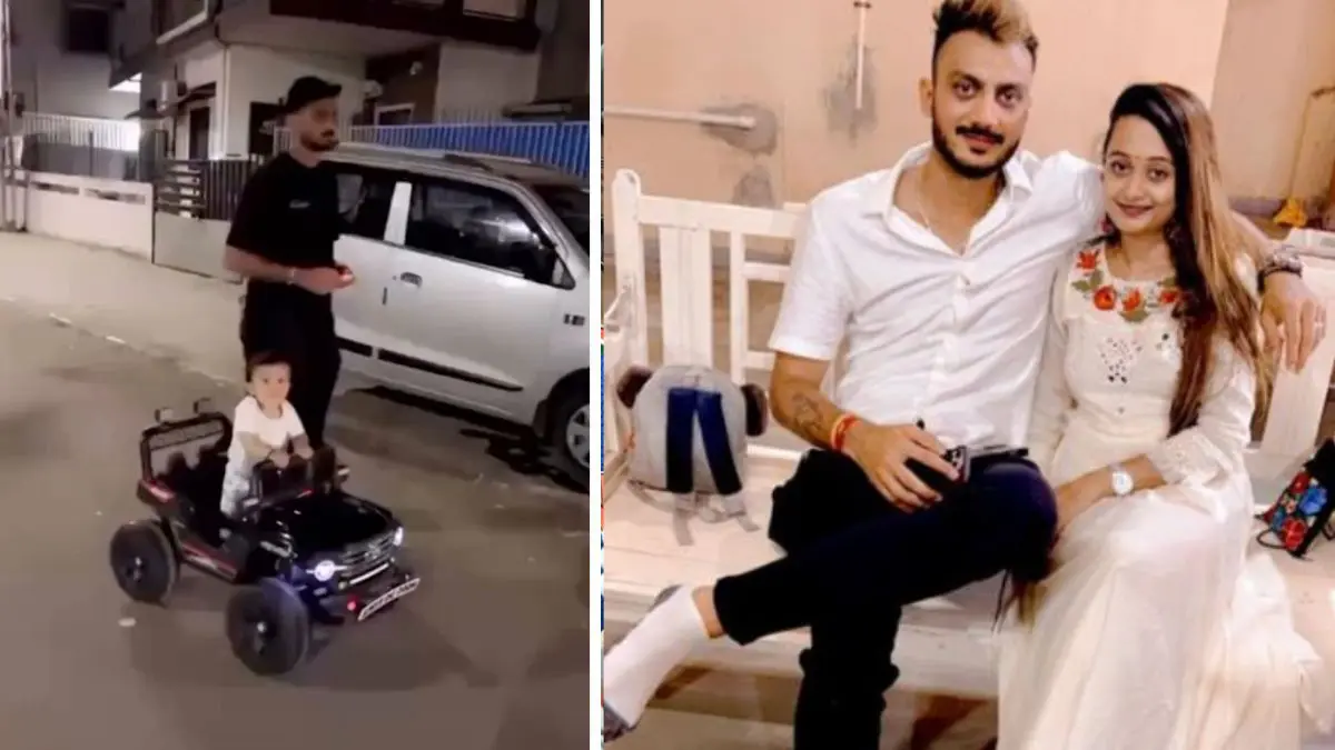 Axar Patel: નેધરલેન્ડ્સ સામેની મેચ પહેલા અક્ષર પટેલે પુત્ર સાથે શેર કરી ક્યૂટ મોમેન્ટ, દિલ જીતી લેશે આ વાયરલ વિડિયો