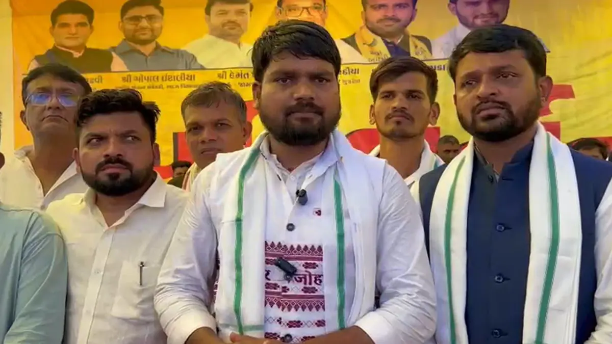 Bharuch News: ઝઘડિયાની ધરતી પર મહેશ વસાવા પર ચૈતર વસાવાના પ્રહાર, જે પોતાના પિતાના ન થયા એ બીજાના શું થશે?