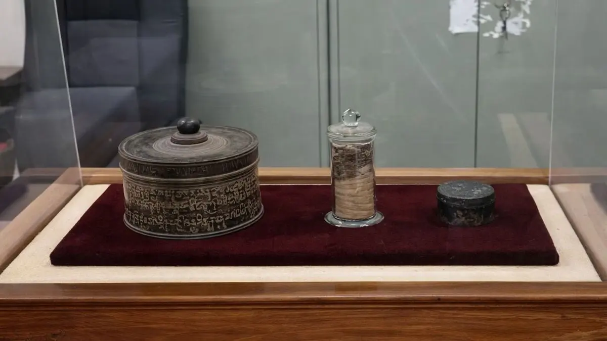 વડોદરામાં સચવાયેલા ભગવાન બુદ્ધના અસ્થિ આજે શ્રીલંકા મોકલાશે, મુખ્યમંત્રી ભૂપેન્દ્ર પટેલ અસ્થિઓને પુષ્પાંજલિ અર્પિત કરશે