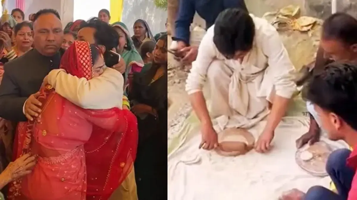 Video: ભત્રીજીની વિદાય સમયે ભાવુક થયો રાજપાલ યાદવ, લગ્નમાં રોટલીઓ પણ વણી હતી