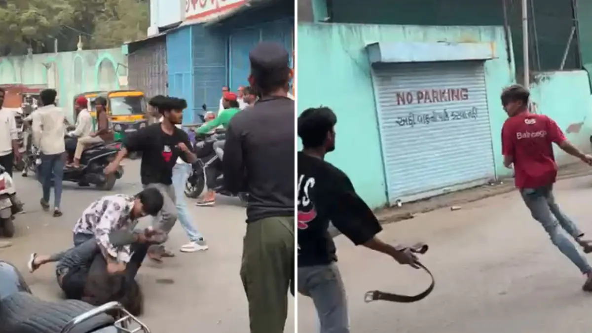 Surat News: અઠવા વિસ્તારમાં ધોળે દિવસે યુવાનો વચ્ચે મારામારી, વીડિયો વાયરલ થતાં પોલીસ તપાસ શરૂ