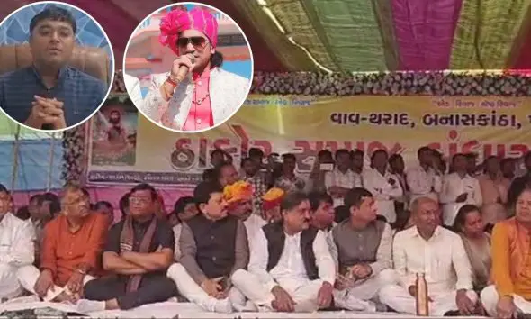 ઠાકોર સમાજ DJ વિવાદ: વિક્રમ ઠાકોર સામે ઠાકોર સમાજના આગેવાન દિનેશ ઠાકોરનો આક્રમક પડકાર; 'મર્યાદામાં રહેજે…' કહી આપી ચીમકી