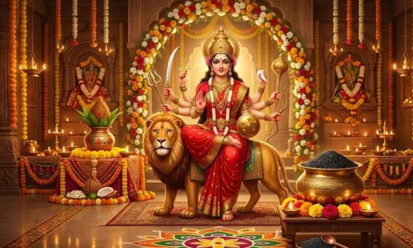 Chaitra Navratri 2026 Dates: ચૈત્ર નવરાત્રી 19 માર્ચથી થશે શરૂઆત, અષ્ટમી  અને નવમી એક જ દિવસે આવતા આ વર્ષે માત્ર 8 દિવસની નવરાત્રી - Chaitra Navratri  2026 Dates, Kalash ...