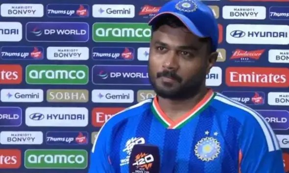 IND vs ENG: આ એવોર્ડ તેમને જ મળવો જોઈએ... પ્લેયર ઓફ ધ મેચ બન્યાં બાદ સંજુ સેમસને આ પ્લેયરને આપી જીતની ક્રેડિટ - He should get this award... After becoming Player of