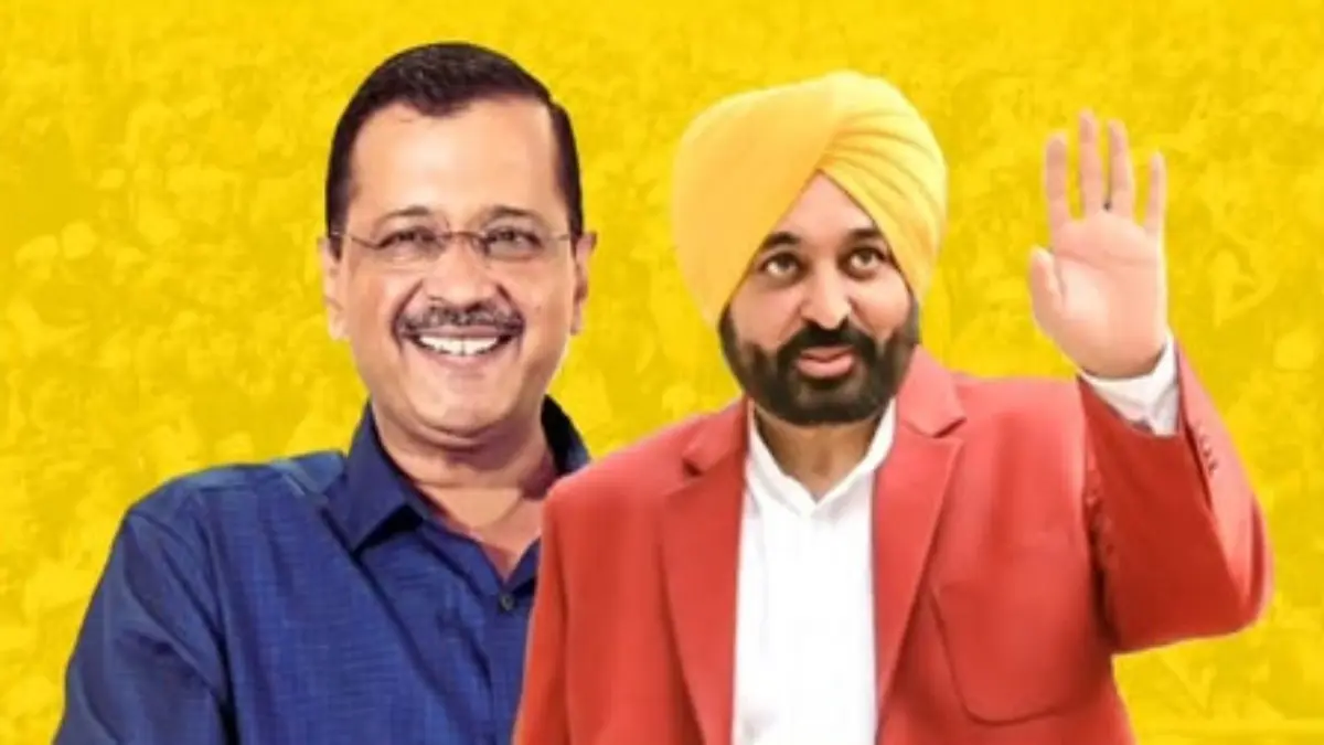 Vadodara: અરવિંદ કેજરીવાલ-ભગવંત માન વડોદરા પહોંચ્યા, AAP કાર્યકરોએ કર્યું ભવ્ય સ્વાગત; આજે લીમખેડામાં ગજવશે સભા