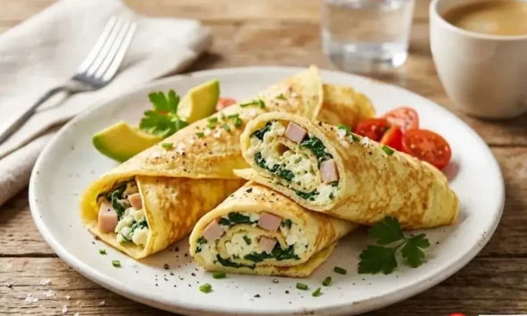 Egg Pancake Roll: સવારના નાસ્તામાં બનાવો પ્રોટીનથી ભરપૂર એગ પેનકેક રોલ્સ; સ્વાદ અને સ્વાસ્થ્યનો અદભૂત સંગમ!
