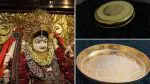 મહેસાણાના લાડોલના સુપ્રસિદ્ધ હરસિદ્ધિ માતા મંદિરમાં હવે સુવર્ણ થાળમાં ધરાવાશે રાજભોગ, ચૈત્રી આઠમે થશે પ્રારંભ