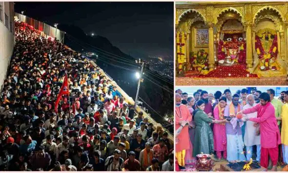 પાવાગઢ શક્તિપીઠમાં આસ્થાનું ઘોડાપૂર: ચૈત્રી આઠમે લાખો માઈભક્તોના નાદથી ગુંજી ઉઠ્યું મહાકાળી ધામ