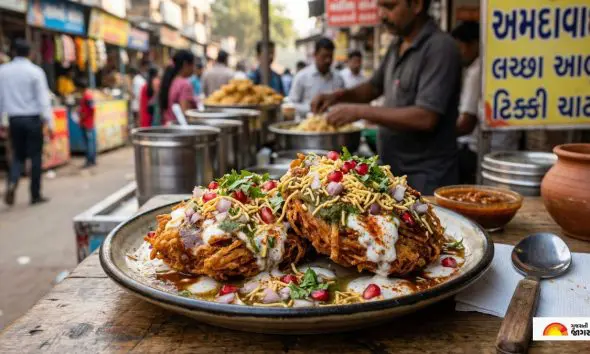 Aloo Tikki Chaat: હવે ઘર બનશે ખાઉધરા ગલી! જાણો સ્ટ્રીટ સ્ટાઈલ લચ્છા આલૂ ટિક્કી ચાટ બનાવવાની રેસીપી