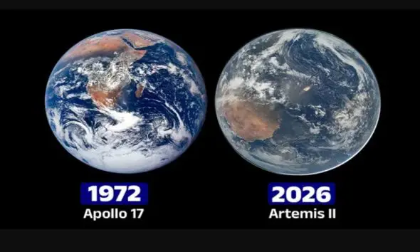 Earth Beauty: Artemis II એ અવકાશમાંથી ધરતીની નવી તસવીરો મોકલી, જુઓ Apollo 17 મિશનના 54 વર્ષ બાદ કેટલી બદલાઈ ગઈ પૃથ્વી