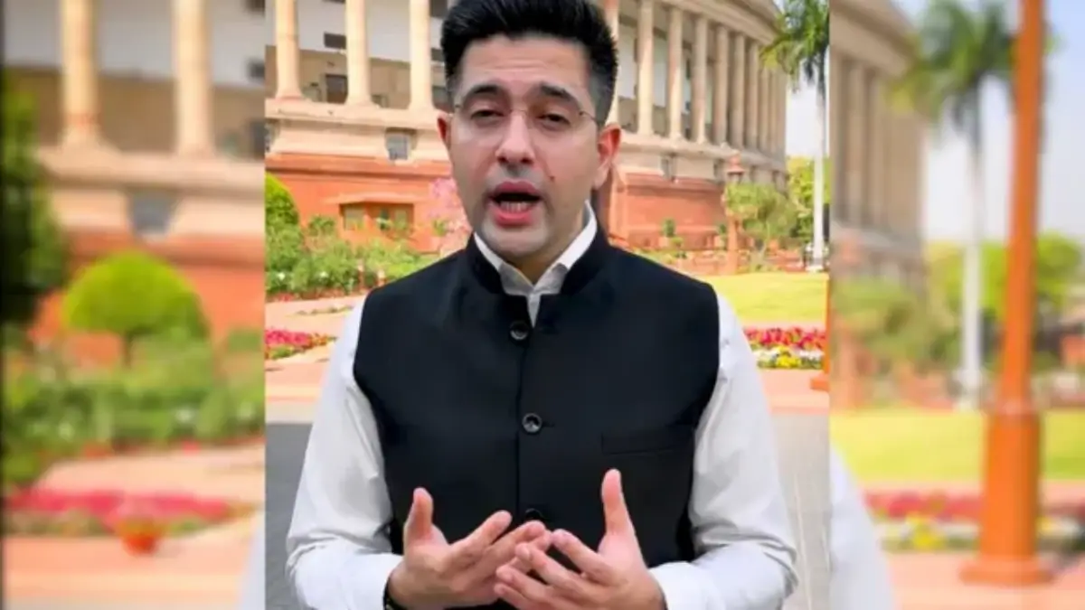 'મને ચૂપ કરી દેવામાં આવ્યો છે, પણ હું હાર્યો નથી': રાઘવ ચઢ્ઢાનો પક્ષના નિર્ણય સામે વળતો પ્રહાર