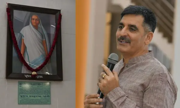 Gandhinagar: ગુજરાત વિધાનસભામાં કસ્તૂરબા ગાંધીની 157મી જન્મજયંતિની ઉજવણી, શંકર ચૌધરીએ અર્પી પુષ્પાંજલિ