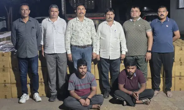 Surat: પલસાણા હાઈવે પર ચોખાની બોરીઓની આડમાં દારૂની હેરાફેરીનો પર્દાફાશ, રૂ.1.58 કરોડનો મુદ્દામાલ જપ્ત