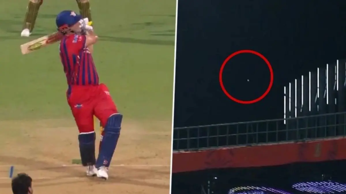 RCB vs LSG: માર્શે ફટકાર્યો એટલો લાંબો છગ્ગો કે બોલ સીધો સ્ટેડિયમની બહાર પડ્યો, જુઓ VIDEO