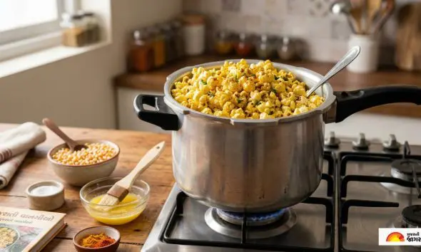 Popcorn Recipe: કૂકરમાં બનાવો થિયેટર જેવા જ ટેસ્ટી પોપકોર્ન, જાણો સ્ટેપ-બાય-સ્ટેપ રીત